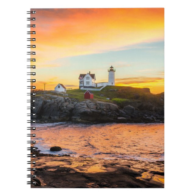 Leuchttürme | Nubble Lighthouse Maine Notizblock (Vorderseite)