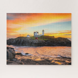 Leuchttürme   Nubble Lighthouse Maine Puzzle