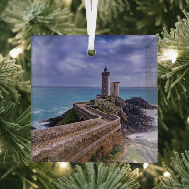 Leuchttürme | Petit Minou Lighthouse Frankreich Ornament Aus Glas (Insitu)