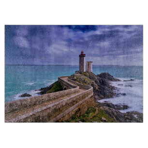 Leuchttürme   Petit Minou Lighthouse Frankreich Schneidebrett