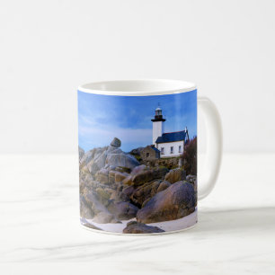 Leuchttürme Phare de Pontusval Frankreich Finist Kaffeetasse