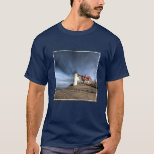 Leuchttürme Point Betsie Lake Michigan T-Shirt