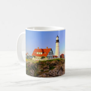 Leuchttürme   Rockport Lighthouse Maine Kaffeetasse