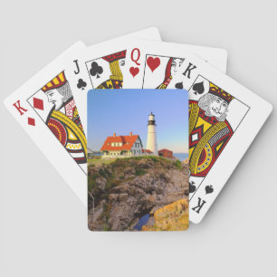 Leuchttürme Rockport Lighthouse Maine Spielkarten