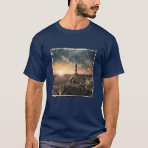 Leuchttürme Rotweiße Leuchttürme T-Shirt