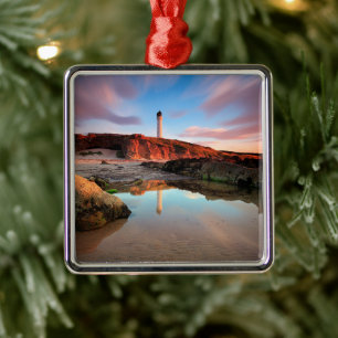 Leuchttürme Sea Light Lossiemouth Schottland Ornament Aus Metall