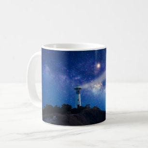 Leuchttürme Starry Night Lighthouse Kaffeetasse