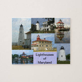 Leuchttürme von Maryland Puzzle