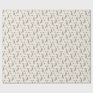 Leuchttürme Weihnachtsküste Möwen Geschenkpapier