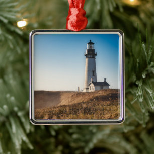 Leuchttürme   Yaquina Head Lighthouse Oregon Ornament Aus Metall