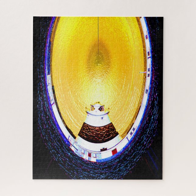 Leuchtturmkunst Puzzle (Vertikal)