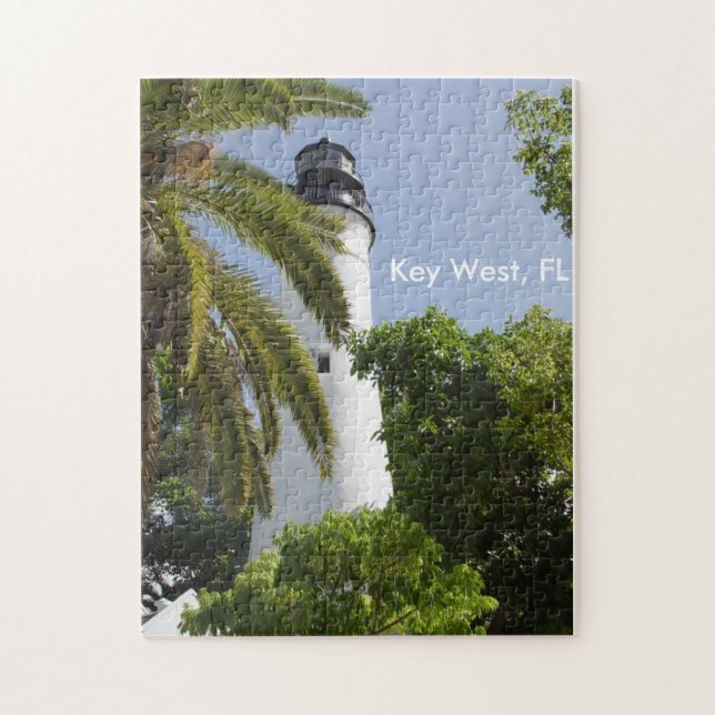 Leuchtturmpuzzlespiel Key Wests Florida Puzzle (Vertikal)