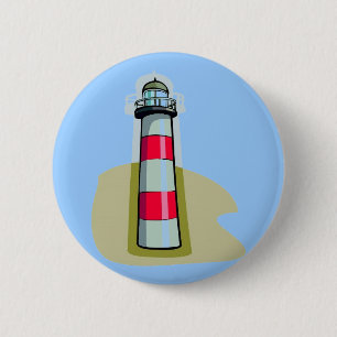 Leuchtturmschaltfläche Button