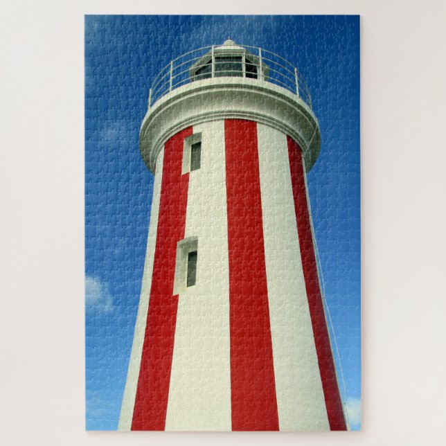 Leuchtturmstreifen Puzzle (Vertikal)