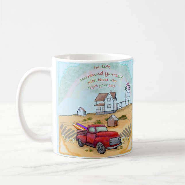 Leuchtturmweg  kaffeetasse (Links)