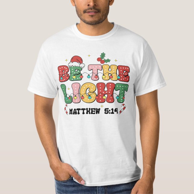 Leuk Kerst T-shirt (Vorderseite)