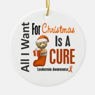 Leukämie alle, die ich für Weihnachtsverzierungen Keramikornament