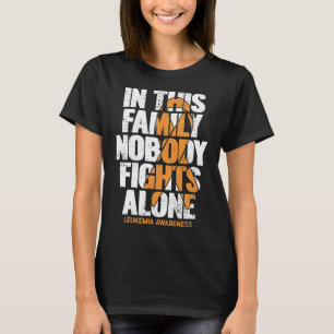 Leukämie Awareness Family Unterstützung Leukemia A T-Shirt