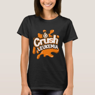 Leukämie-Bewusstsein besiegen Heilung Blutkrebs Kä T-Shirt