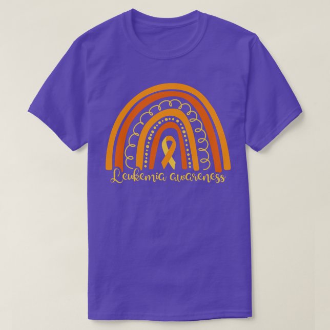 Leukämie Bewusstsein Boho Rainbow I T-Shirt (Design vorne)