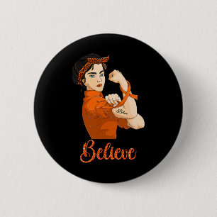 Leukämie Bewusstsein glauben Button