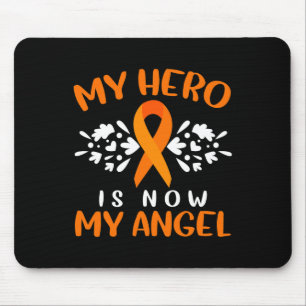 Leukämie Bewusstsein ich trage Orange für jemanden Mousepad