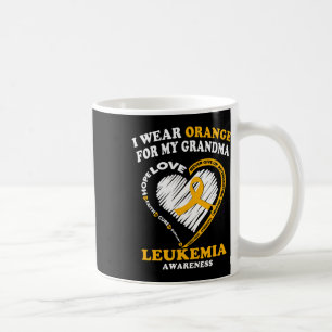 Leukämie Bewusstsein - ich trage Orange für mein O Kaffeetasse
