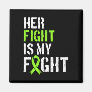 Leukämie-Bewusstsein Ihr Kampf ist mein Kampf Unte Magnet