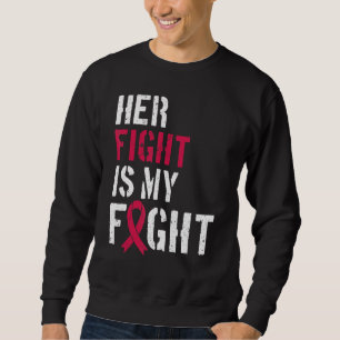 Leukämie Bewusstsein Ihr Kampf ist meine Unterstüt Sweatshirt