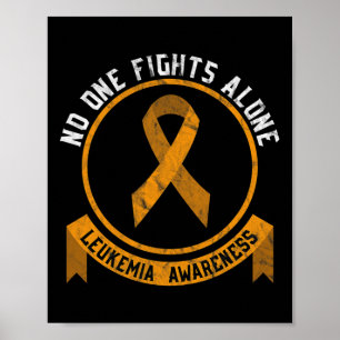Leukämie Bewusstsein Kampf gegen den Stigma Blutkr Poster