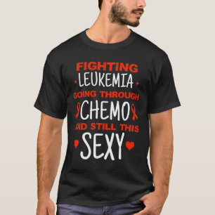 Leukämie Bewusstsein Krebs Krieger kämpfen Leukemi T-Shirt