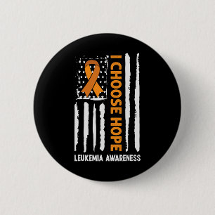 Leukämie Bewusstsein Leukämie Krebs Usa Flaggenora Button