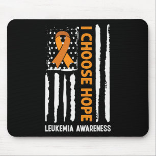Leukämie Bewusstsein Leukämie Krebs Usa Flaggenora Mousepad