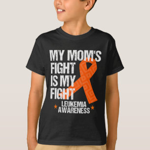Leukämie Bewusstsein Mama Kampf Orangen Band Gesch T-Shirt