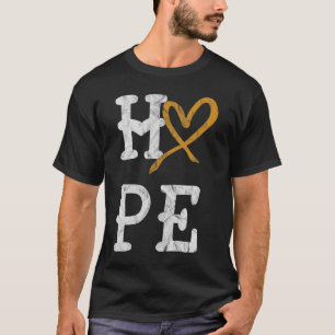 Leukämie Bewusstsein Monat Hoffnung Blutkrebs T-Shirt