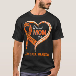 Leukämie-Bewusstsein Stolze Mutter eines Leukämie- T-Shirt