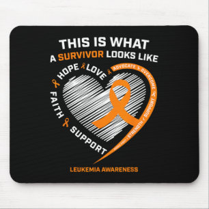 Leukämie Bewusstsein Überlebende Geschenke Männer Mousepad