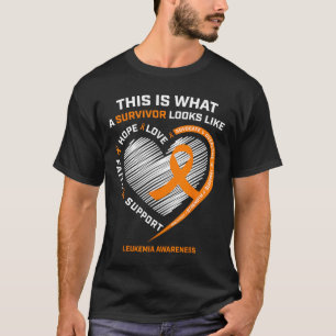 Leukämie Bewusstsein Überlebende Geschenke Männer  T-Shirt