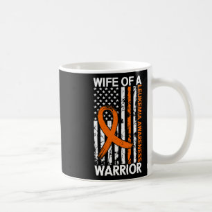 Leukämie Bewusstsein US-amerikanische Flagge für F Kaffeetasse