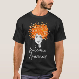 Leukämie-Bewusstseins-Schmetterlinge-Geschenk T-Shirt