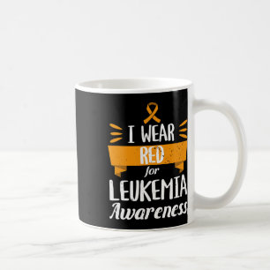 Leukämie-Bewusstseinsmonat Ich trage roten Blutkre Kaffeetasse