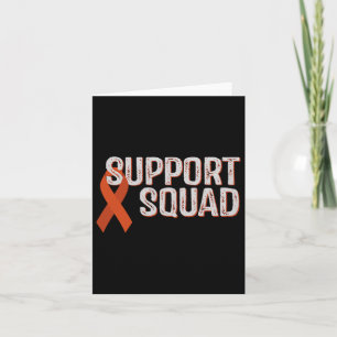 Leukämie Bewusstseinsunterstützung Squad Comfort F Karte