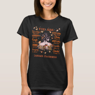 Leukämie-Bibelverse & Schmetterlinge T-Shirt