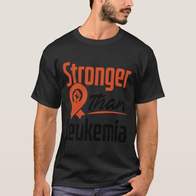 Leukämie Blutkrebs Bewusstsein Stärkerer Krieger F T-Shirt (Vorderseite)