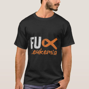 Leukämie Blutkrebs Kämpfen Bewusstsein erschüttert T-Shirt