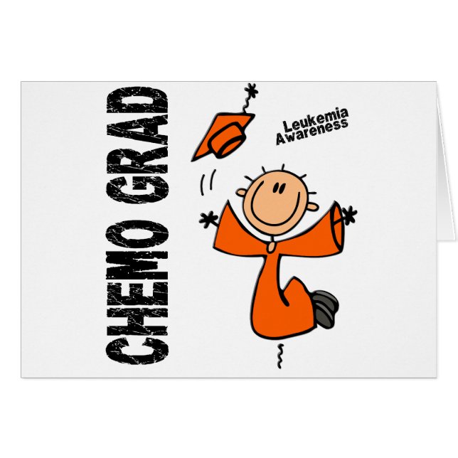 Leukämie CHEMO ABSOLVENT 1 (Vorderseite (Horizontal))