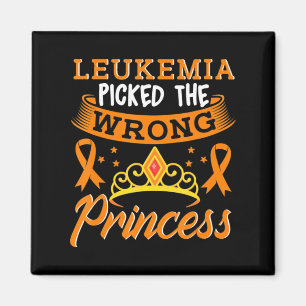Leukämie erntete die falschen Prinzessin-Krebserwa Magnet
