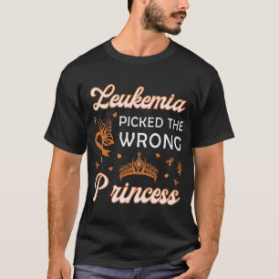 Leukämie hat das falsche Princess-Geschenk für Kre T-Shirt