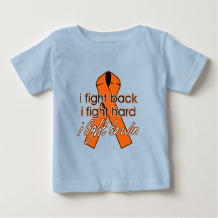 Leukämie ich bekämpfe baby t-shirt