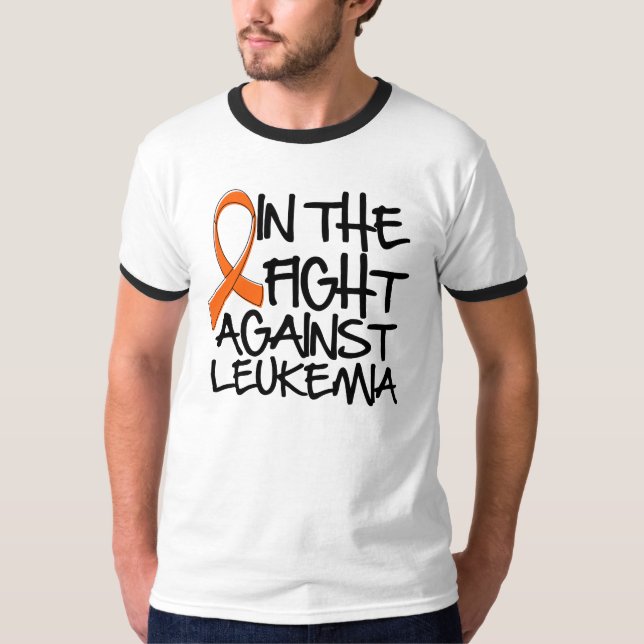 Leukämie - im Kampf T-Shirt (Vorderseite)